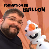 Balloon sculpture with Mario Cadieux